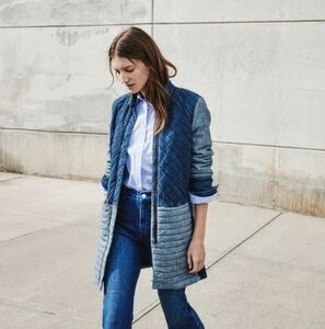 Madewell Quilted Patchwork Denim Jacket XS